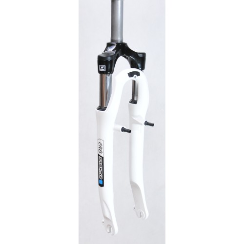 SF6-CR8V6-P-W - CR8V 26" skok 50mm 1-1/8" 25cm AHEAD, piwoty, sprężyna, biały