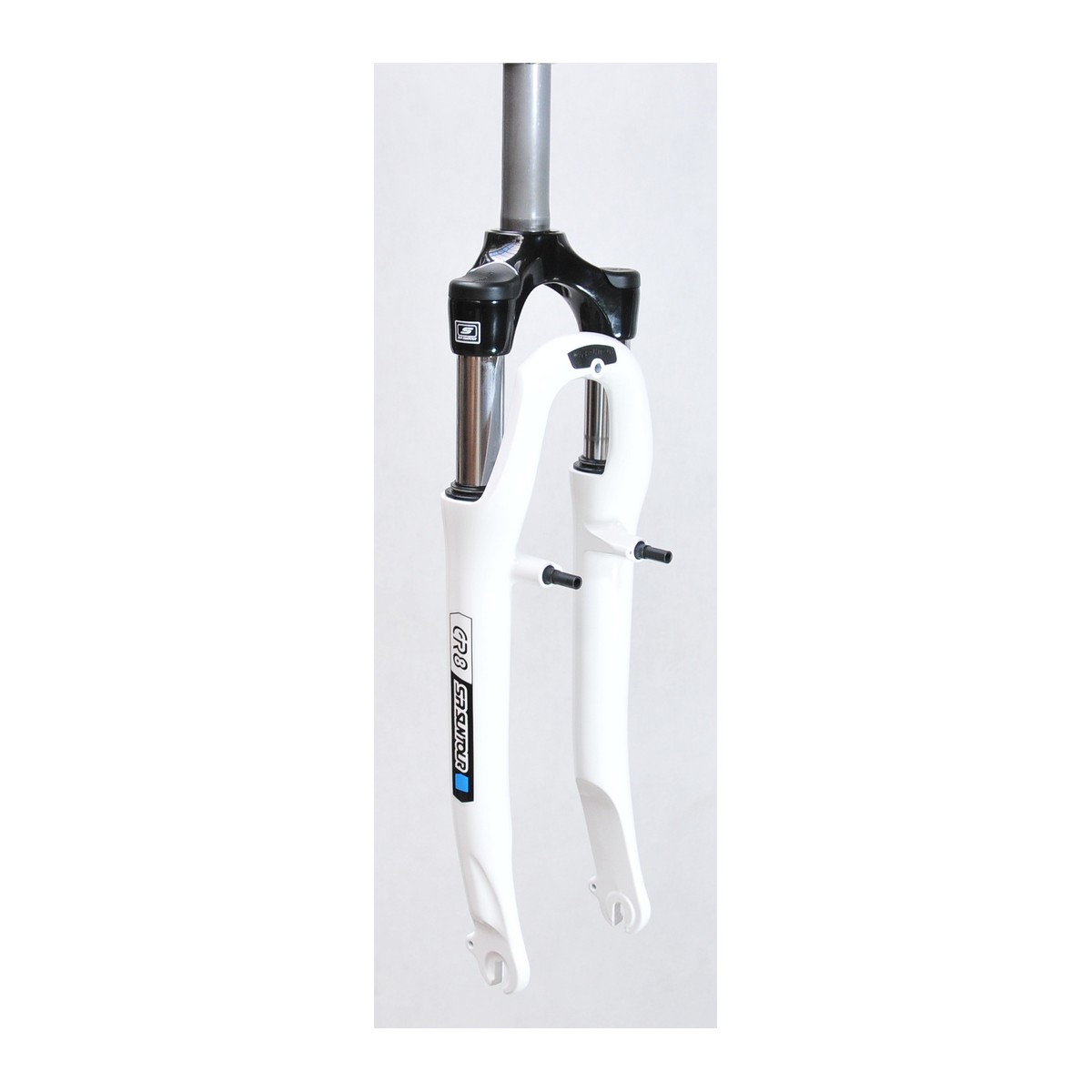 SF6-CR8V6-P-W - CR8V 26" skok 50mm 1-1/8" 25cm AHEAD, piwoty, sprężyna, biały