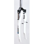 SF6-CR8V6-P-W - CR8V 26" skok 50mm 1-1/8" 25cm AHEAD, piwoty, sprężyna, biały