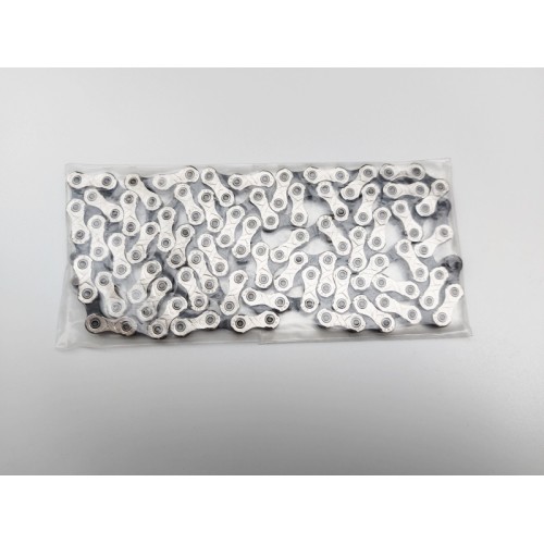 I-KMC-WPX11NB18 - Łańcuch 11rz. KMC X11 srebr/czarny 118og.folia
