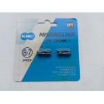 I-KMC-C78EPTR71 - Złączka łańcucha KMC 7/8rz. EPT srebrna 7,1mm, blister 2 sztuki