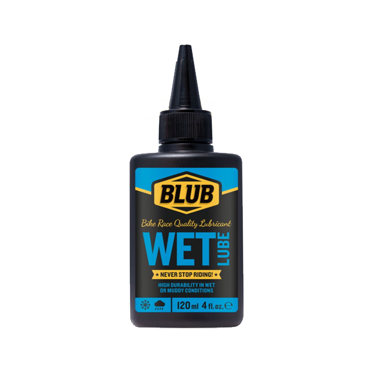 BL-1003 - Olej BLUB WET, do warunków mokrych, błotnistych, 120ml (80 aplikacji)