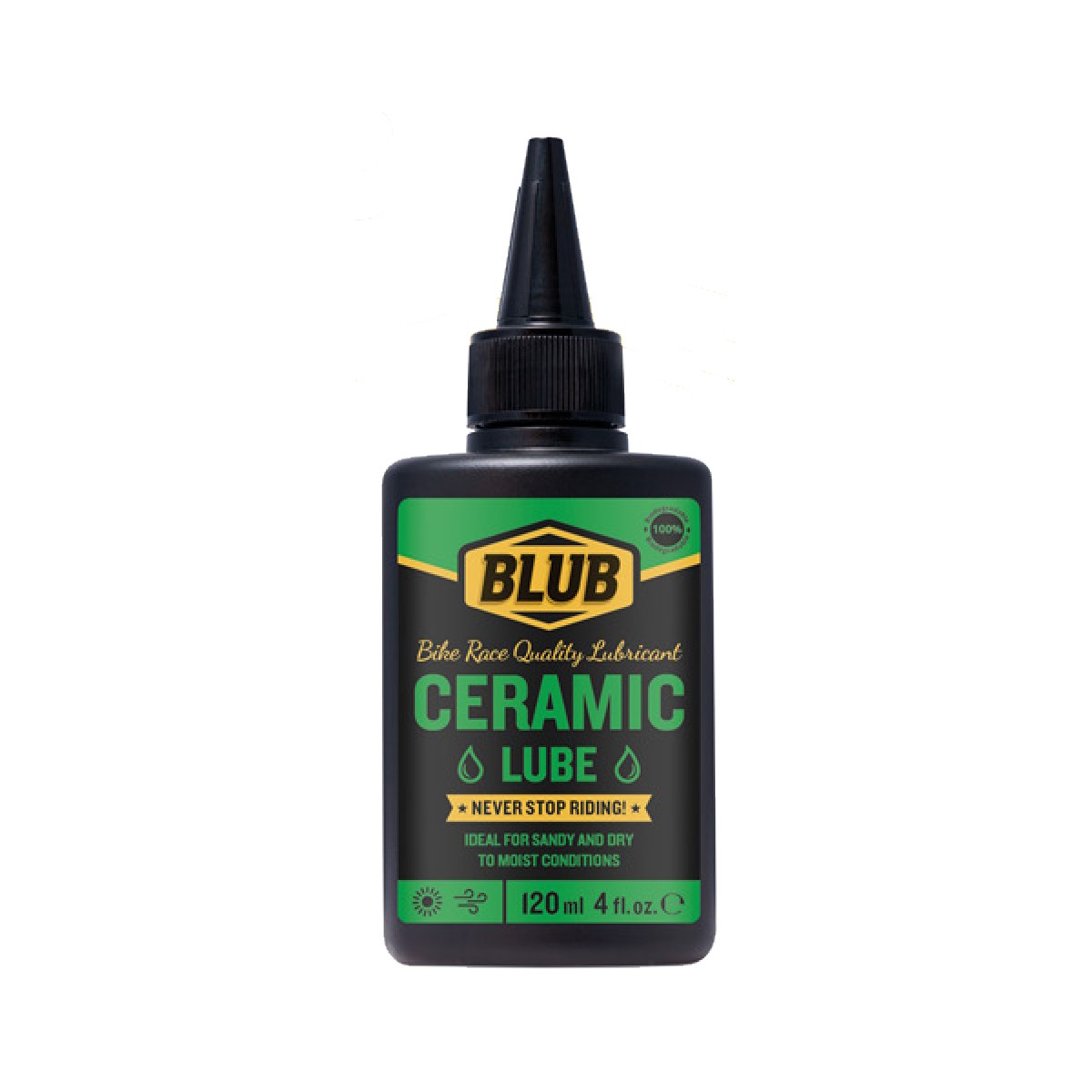 BL-1007 - Olej BLUB CERAMIC, do warunków suchych, mokrych, piaszczystych 120ml (80 aplikacji)