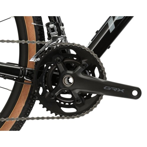 KREK6Z28X18M006670 - Rower Gravelowy Kross Esker 6.0 rama 18" (S) - GEN2 czarny połysk model 2024!