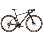KREK6Z28X18M006670 - Rower Gravelowy Kross Esker 6.0 rama 18" (S) - GEN2 czarny połysk model 2024!