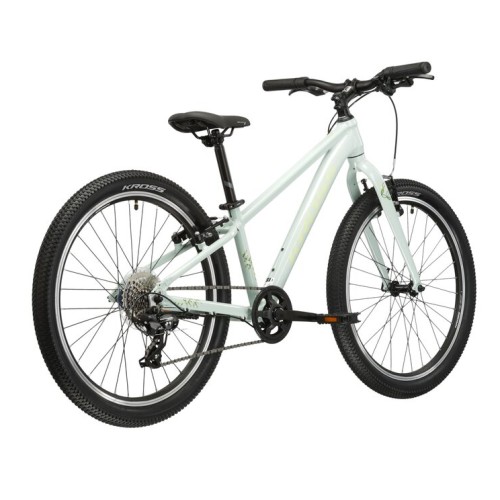 KRLEJ24X12W006988 - Rower Kross Lea JR 1.0 D koła 24" miętowo szary połysk