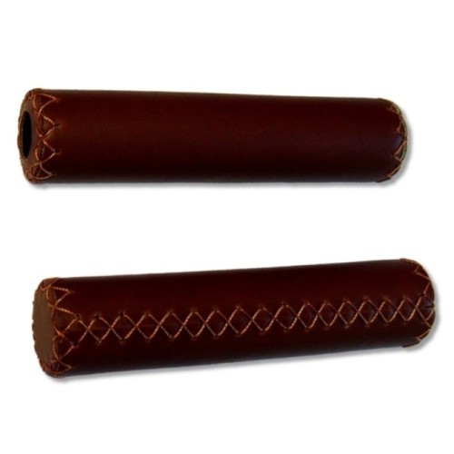 VLG-039-2 - Chwyt skórzany 130mm brązowy