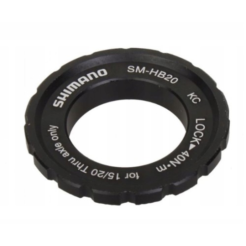 26L98030 - Nakrętka i podkładka tarczy C.Lock Shimano do piasty HBM776 (15mm)