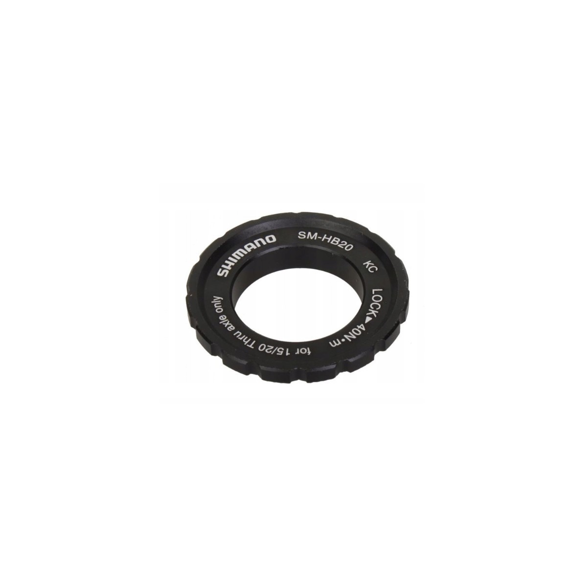 26L98030 - Nakrętka i podkładka tarczy C.Lock Shimano do piasty HBM776 (15mm)