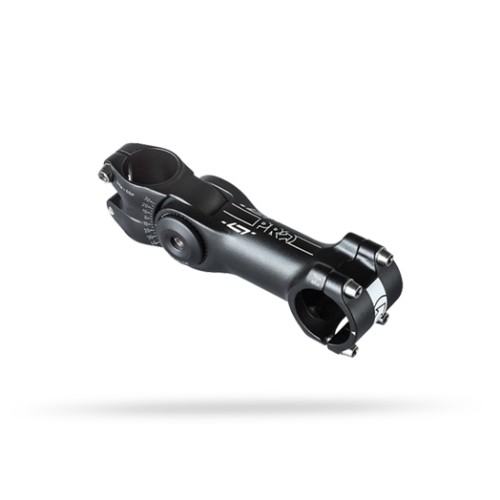 PRSS0336 - Wspornik kierownicy PRO LT 110mm, 31.8 regulowany czarny