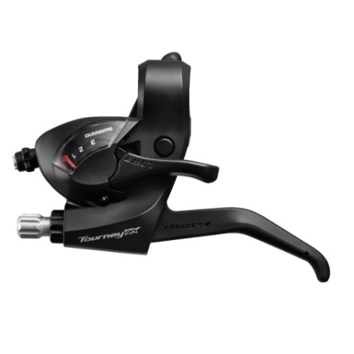 STTX800LBL - Dźwignia przerzutki/ham Shimano lewa 3rz ST-TX800 V-Brake Czarna