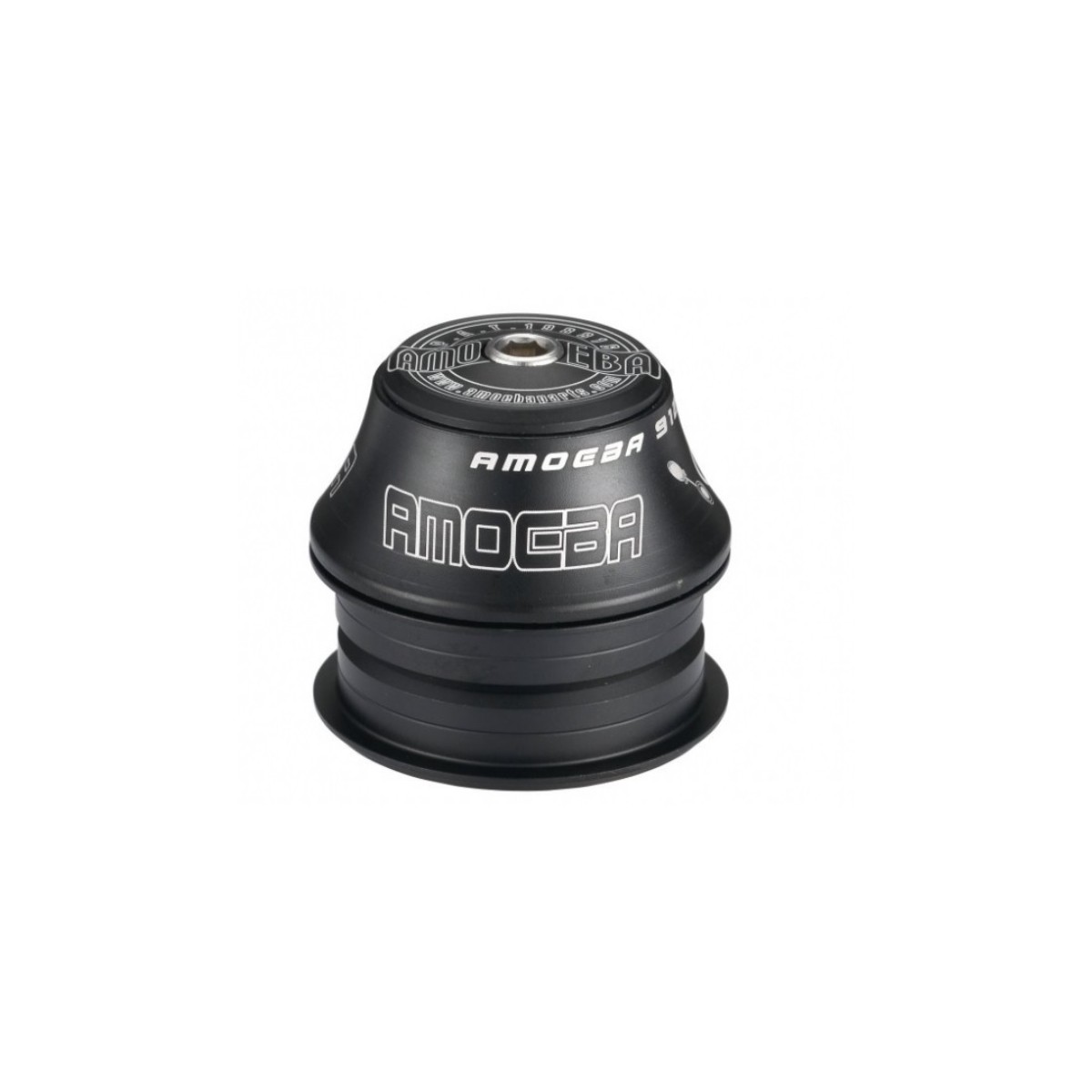 HS-MR5 - Stery kierownicy marki AMOEBA HS-9128 alu, AHEAD 28.6x34x30mm, CZ mat