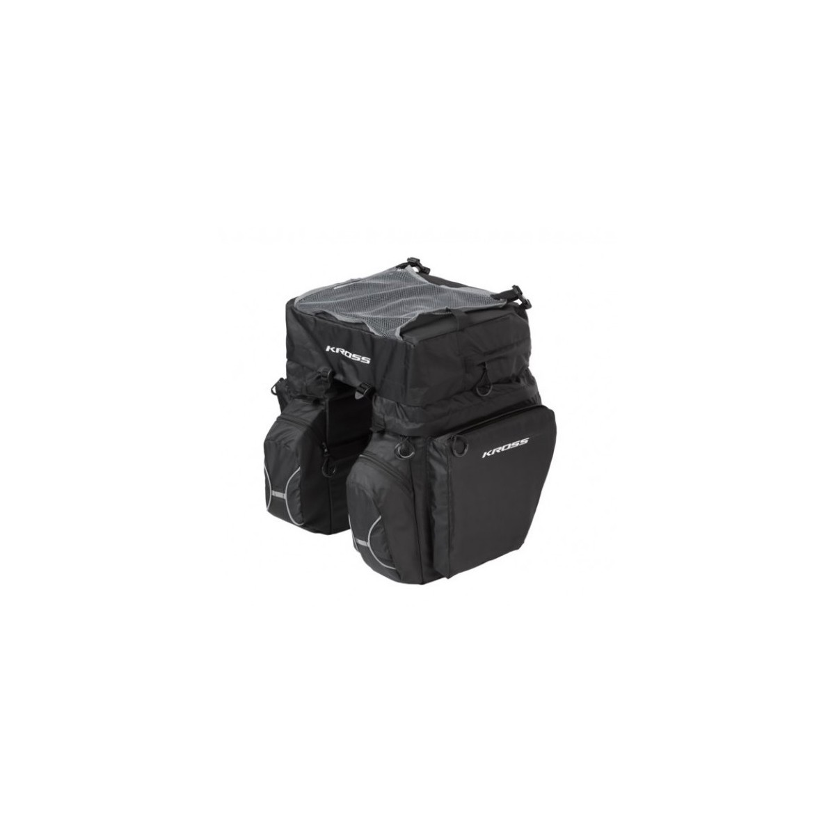 T4CTO000029 - Sakwa rowerowa Kross Roamer Triple Rear Bag - Potrójna