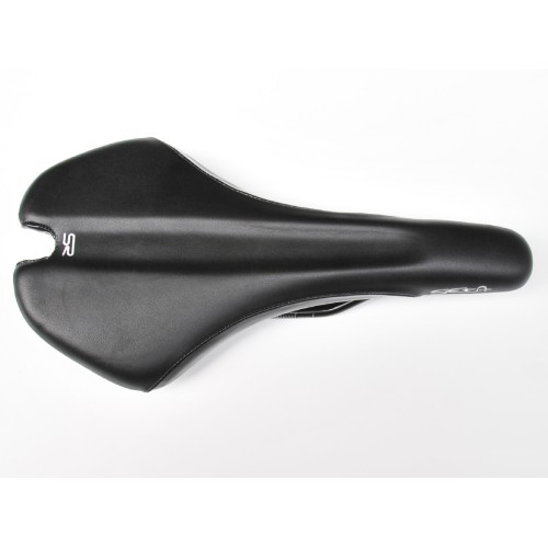76-1086BL - Siodło Selle Royal SETA unisex, kolor czarny, uchwyt ICS