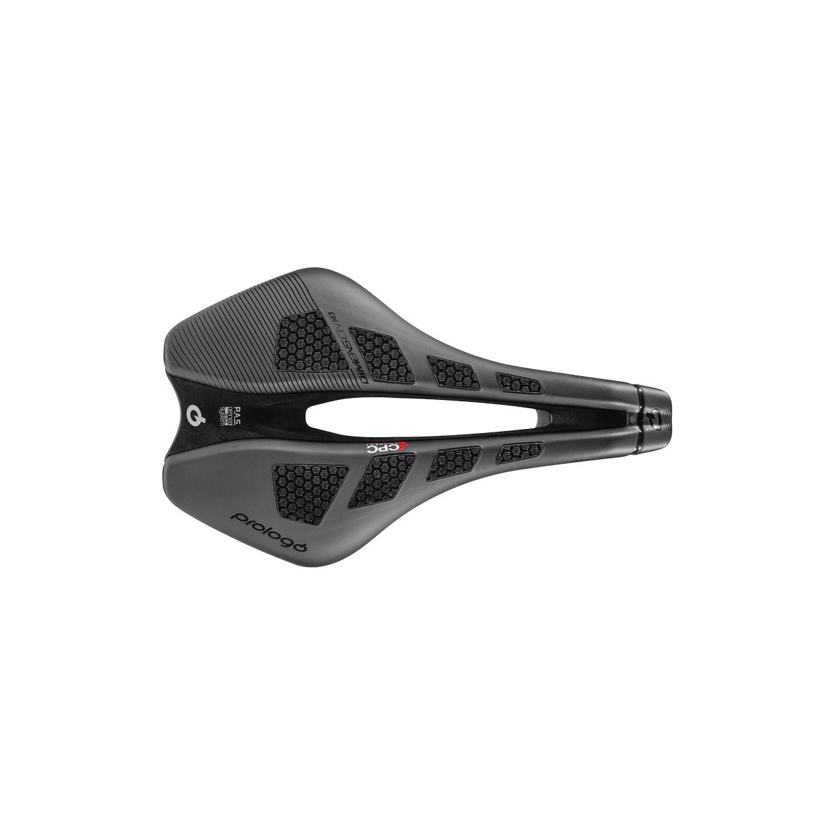 PR-DIMENA3HBC8-AM - Siodło PROLOGO DIMENSION, CPC, NACK (pręty: karbon, 7x9,3) 143x245mm, 169g,  czarne