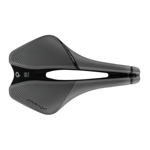 PR-DIME405AB80-AM - Siodło PROLOGO DIMENSION-SPACE, T4 (pręty: CR-MO, 7mm) 153x245mm, 230g,  szaro-czarne