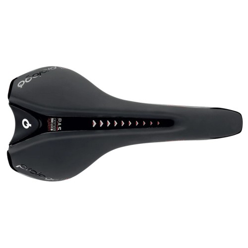 PR-NAEPTN1HB70-AM - Siodło PROLOGO NAGO-EVO, PAS, TIROX (pręty: lekki stop metalu, 7mm) 141x275mm, 221g,  czarne