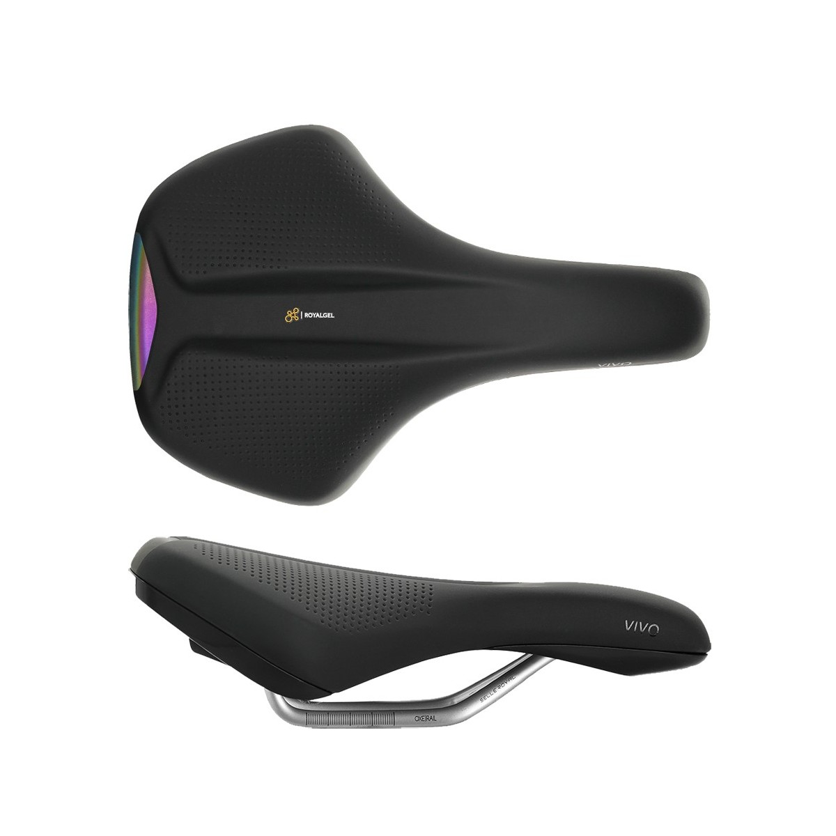 76-84F2HR0A08X14 - Siodło Selle Royal VIVO Moderate, unisex, żel