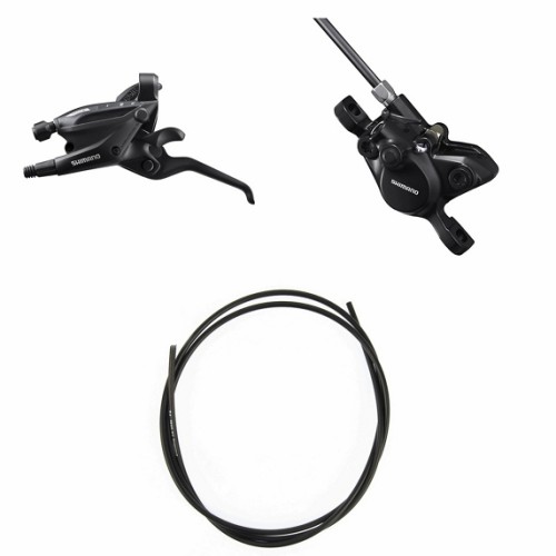 EF5052KLFPRA100P3 - Zestaw Shimano Hamulca Tarczowego i Klamkomanetek przód ST-EF505 i BRMT200 dł 1000mm