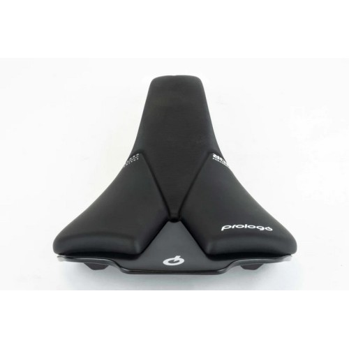 PR-SCENTN0HB00-AM - Siodło PROLOGO SCRATCH NDR, TIROX (pręty: lekki stop metalu, 7mm) 140x250mm, 219g,  czarne