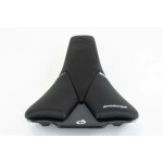 PR-SCENTN0HB00-AM - Siodło PROLOGO SCRATCH NDR, TIROX (pręty: lekki stop metalu, 7mm) 140x250mm, 219g,  czarne