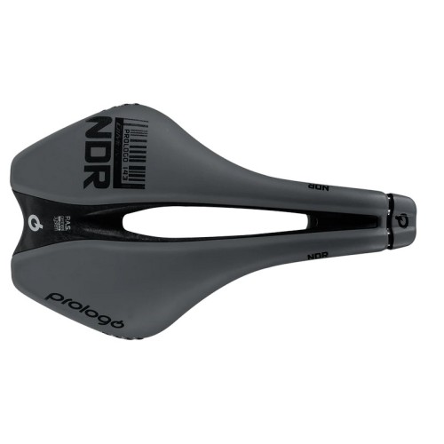 PR-DIEN403AB80-AM - Siodło PROLOGO DIMENSION-NDR, T4.0 (pręty: CR-MO, 7mm) 143x245mm, 219g,  szaro-czarne