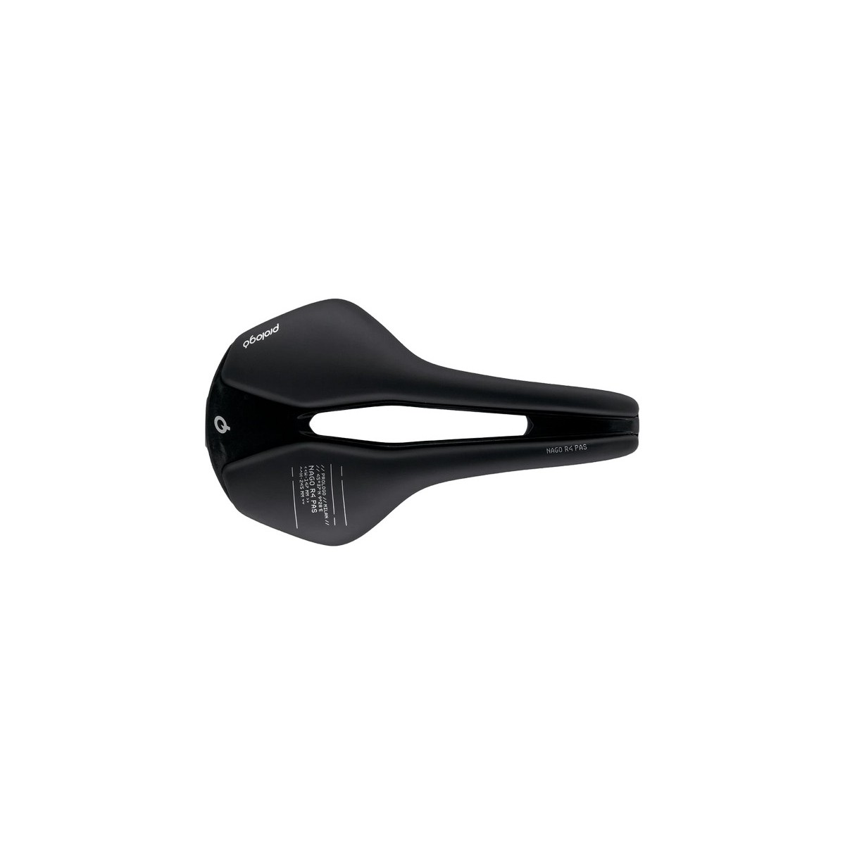 PR-NAP4NA4HB23-AM - Siodło PROLOGO NAGO R4, PAS, NACK (pręty: karbon, 7x9,3) 147x245mm, 155g,  czarne