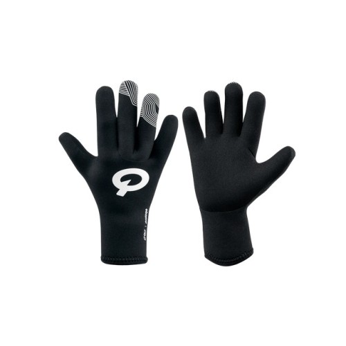 PR-GLOVELFBW13-S - Rękawiczki PROLOGO DROP NEOPRENE wodoodporne, długie palce, czarno-białe, roz. S