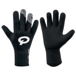 PR-GLOVELFBW13-L - Rękawiczki PROLOGO DROP NEOPRENE wodoodporne, długie palce, czarno-białe, roz. L