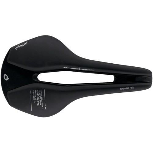 PR-NAP4TN3HB23-AM - Siodło PROLOGO NAGO R4, PAS, TIROX (pręty: lekki stop metalu, 7mm) 137x245mm, 196g,  czarne