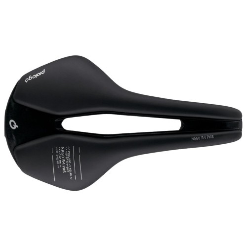 PR-NAP4TN4HB23-AM - Siodło PROLOGO NAGO R4, PAS, TIROX (pręty:  lekki stop metalu, 7mm) 147x245mm, 209g,  czarne