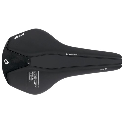 PR-NAR4TN4HB23-AM - Siodło PROLOGO NAGO R4, TIROX (pręty: lekki stop metalu, 7mm) 147x245mm, 205g,  czarne