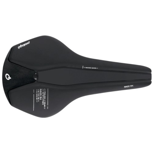 PR-NAR4NA4HB23-AM - Siodło PROLOGO NAGO R4, NACK (pręty: karbon, 7x9,3) 147x 245mm, 159g, czarne