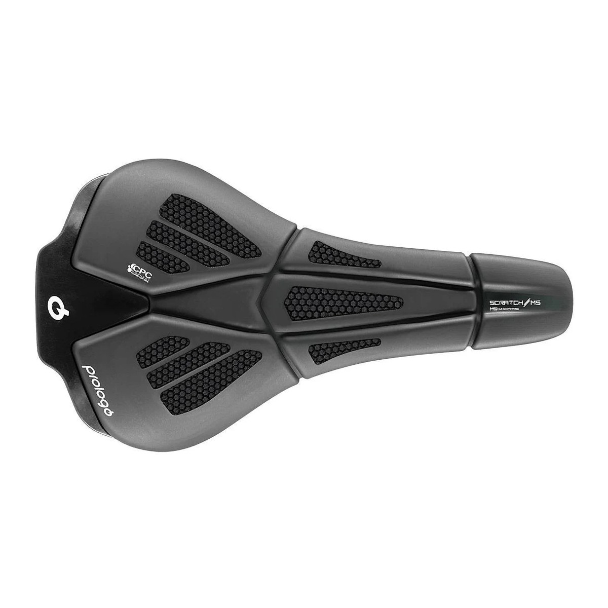 PR-SCM5NA0HBC0-AM - Siodło PROLOGO SCRATCH-M5, CPC, NACK (pręty: karbon, 7x9,3) 140x 250mm, 177 g,  czarne