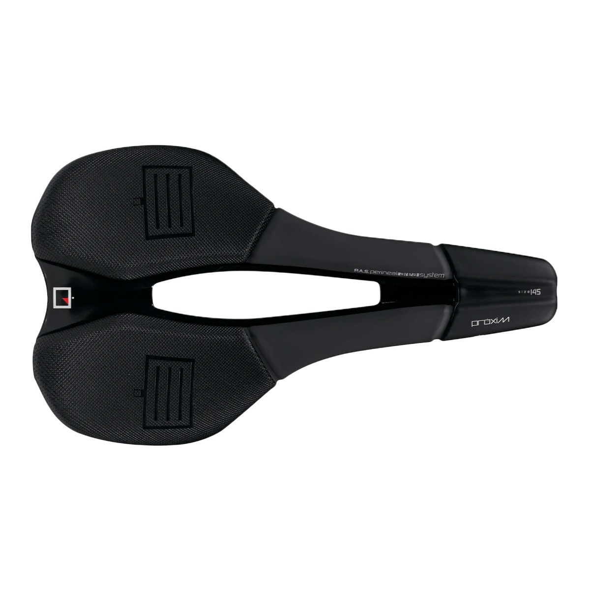 PR-PRX6TN5HB95-AM - Siodło PROLOGO PROXIM W650 TIROX (pręty: lekki stop metalu, 7mm) 155x250mm, 246g, czarne