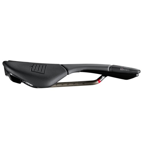 PR-PRX6TN5HB95-AM - Siodło PROLOGO PROXIM W650 TIROX (pręty: lekki stop metalu, 7mm) 155x250mm, 246g, czarne