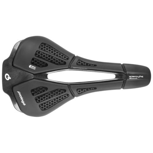 PR-SCMPTN0HBC0-AM - Siodło PROLOGO SCRATCH-M5,PAS,CPC,TIROX (pręty: lekki stop metalu, 7mm)140x250mm,214g,czarne