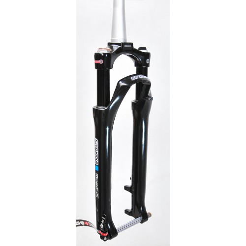 SF8-MOB25-700-LOR-C-L-T-Q15 - MOBIE25 LOR 28"skok 63mm TAPERED 25cm sprężyna, blok.na goleni, reg.odbicia, dysk, oś 15x100mm