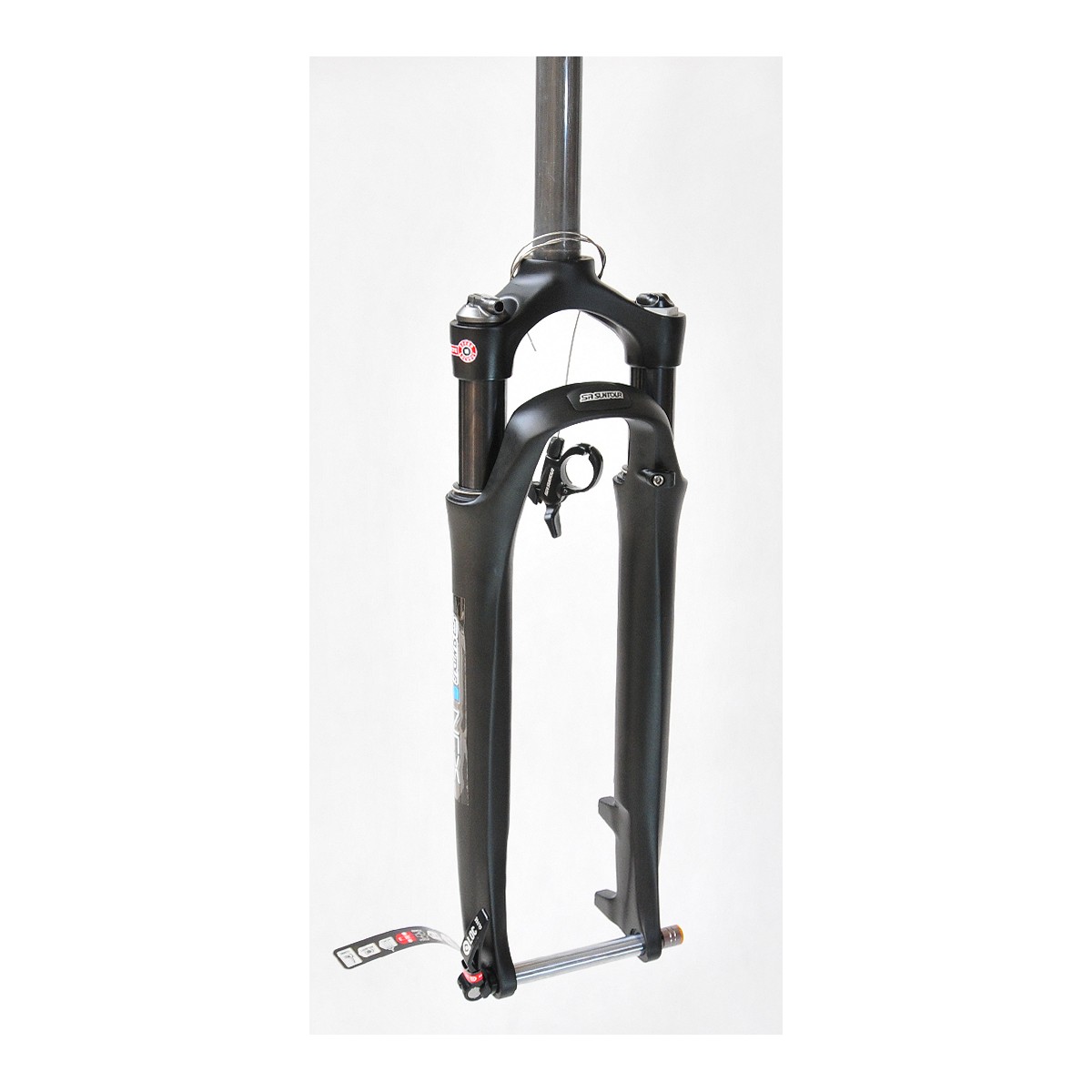 SF17-NCX-DRL-A-M-15QLC - NCX DRL 28"skok 63mm 1-1/8" AHEAD 25cm, AIR blok.na kier. dysk, oś15x100mm, mat