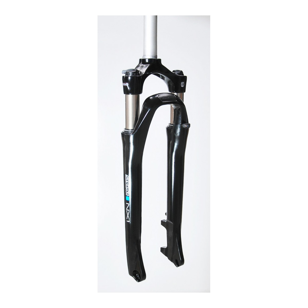 SF22-NX1-DLO-C-D-L - NX1 DLO 28"skok 63mm 1-1/8" 25cm AHEAD dysk, blok.na goleni, sprężyna