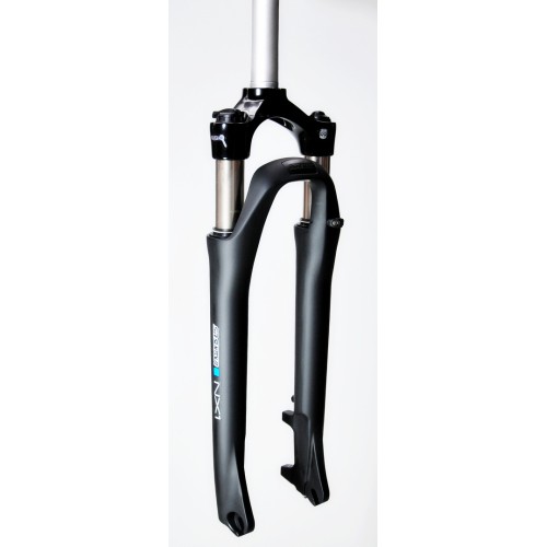 SF22-NX1-DLO-C-D-M - NX1 DLO 28"skok 63mm 1 1/8" 25cm AHEAD dysk, blok.na goleni, sprężyna, mat