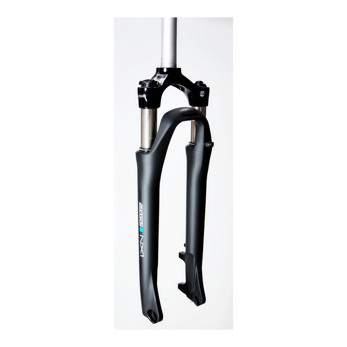 SF22-NX1-DLO-C-D-M - NX1 DLO 28"skok 63mm 1 1/8" 25cm AHEAD dysk, blok.na goleni, sprężyna, mat