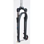 SF9-NEX-E25-N-D-M-Q15 - NEX E25 28"skok 63mm 1-1/8" 25cm AHEAD blokada na goleni, dysk, sprężyna, oś15mm, mat