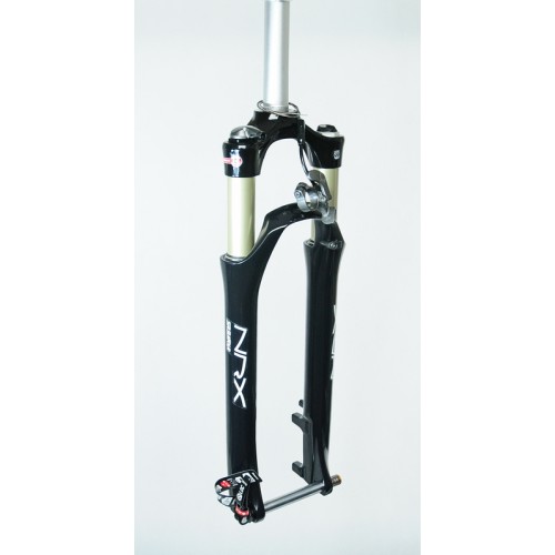 SF7-NRX-S-RLR-D-L-Q15 - NRX S-RLR 28"skok 75mm 1-1/8" 25cm AHEAD AIR dysk blok.na kier.reg.odbicia, oś15x100mm, golenie+rura alu