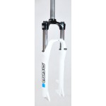 SF8-XCE6-D-W - XCE 26" skok 100mm 1-1/8" 25cm AHEAD, dysk, sprężyna, biały