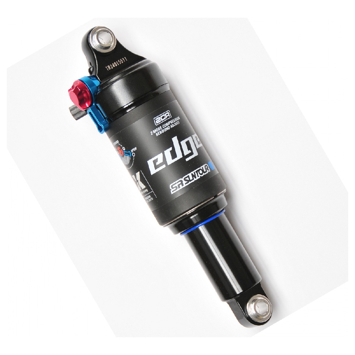 RS24-EDGE-X-2CR-165 - Amortyzator tylny EDGE X 2CR 165x38  mm, reg. odbicia i kompresji