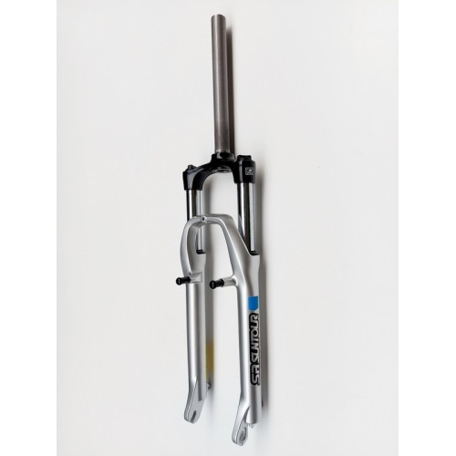 SF8-XCE6-P-S - XCE 26" skok 100mm 1-1/8" 25cm AHEAD, piwoty, sprężyna, srebrny