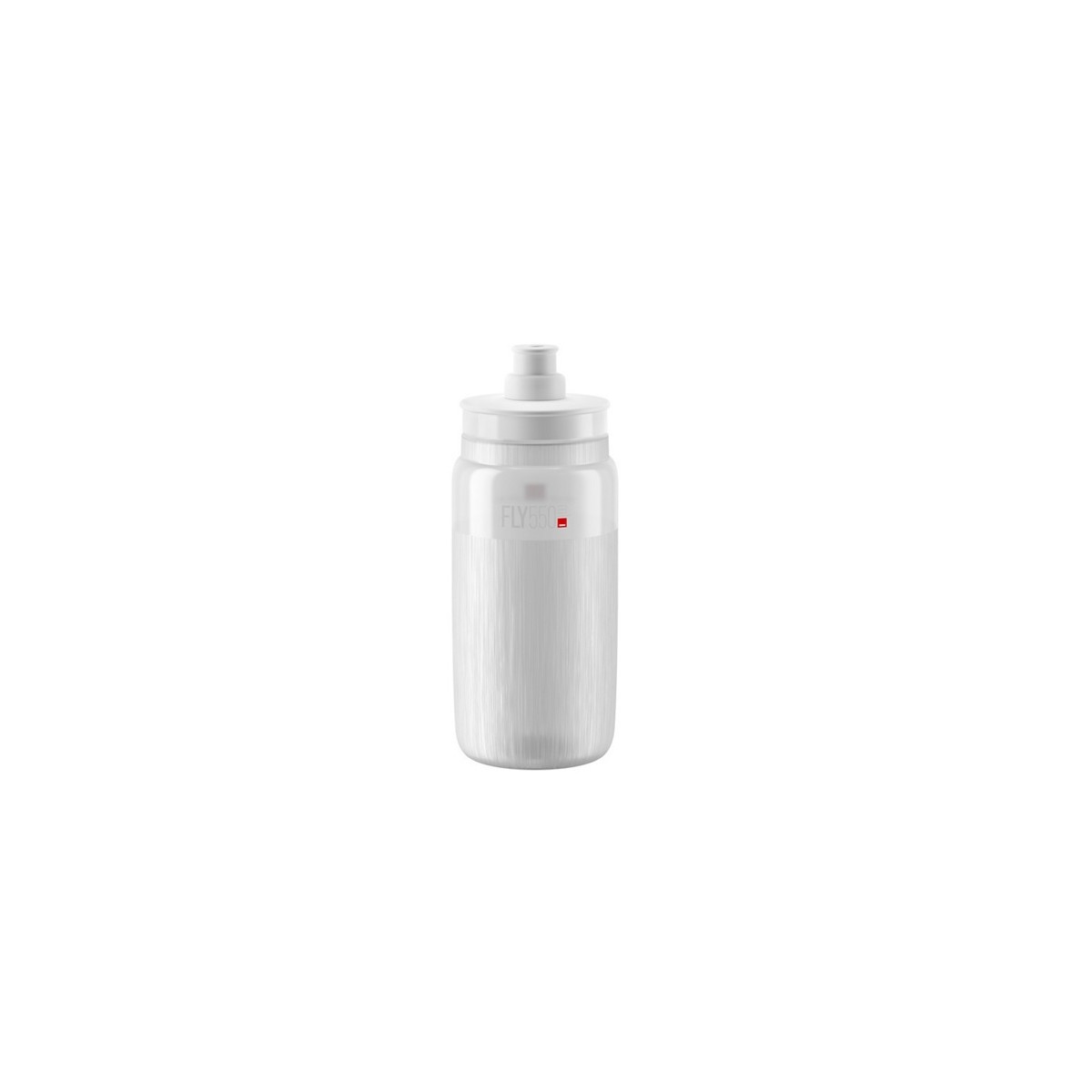 EL01604889 - Bidon Elite Fly Tex przeźroczysty, szare logo 550 ml