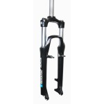 SF3-XCM-P-L21C - XCM 26" skok 100mm 1" 21cm GWINT, piwoty i dysk, sprężyna, czarny