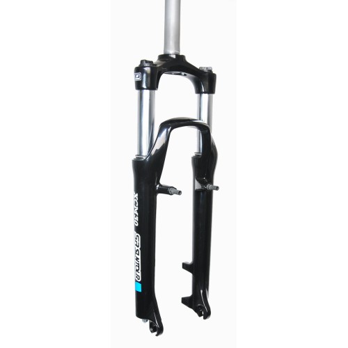 SF3-XCM-P-LC - XCM 26" skok 100mm 1" 25cm AHEAD, piwoty i dysk, sprężyna, czarny